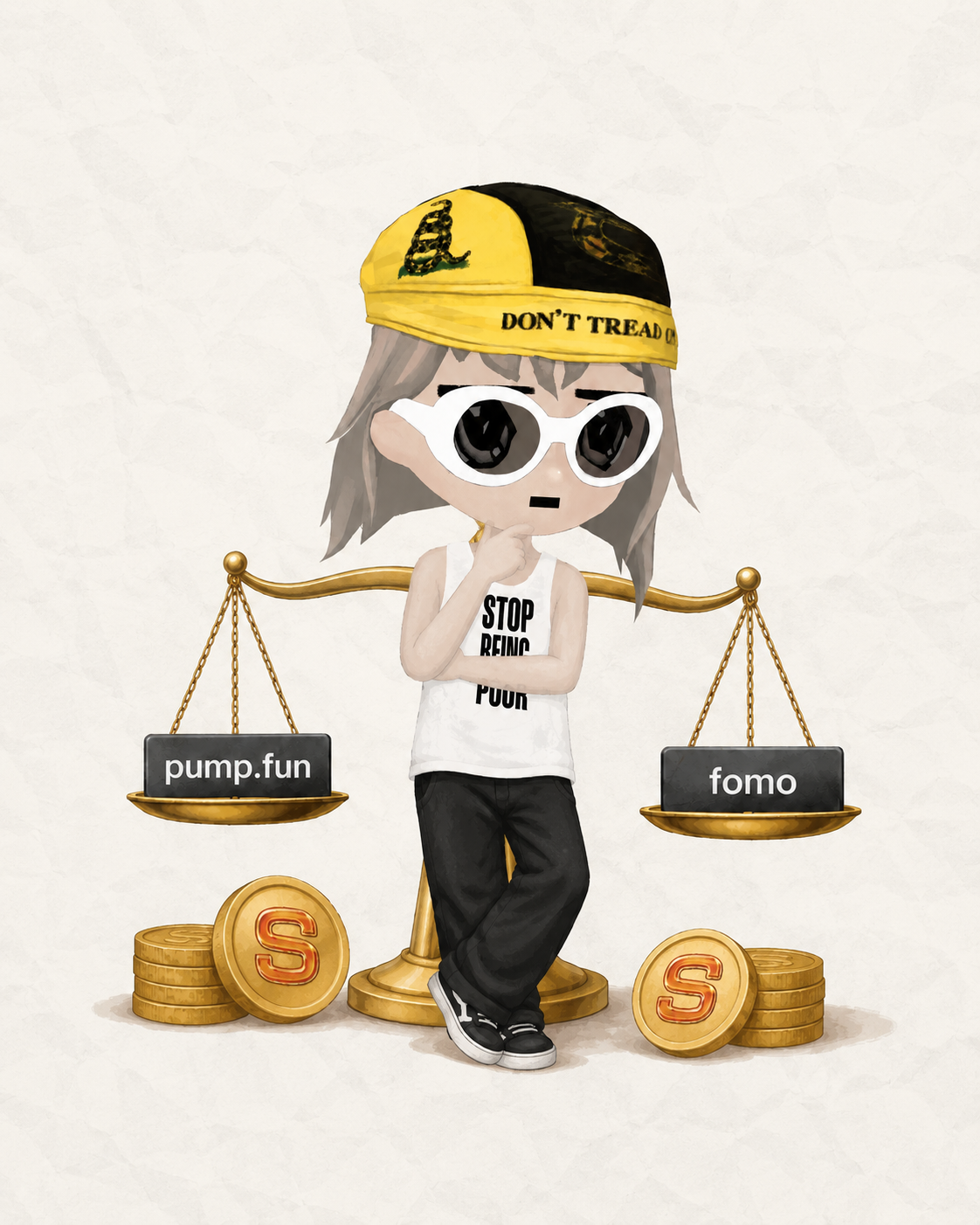 PORF tokenomics art